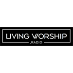 LivingWorship.radio sticker logo
